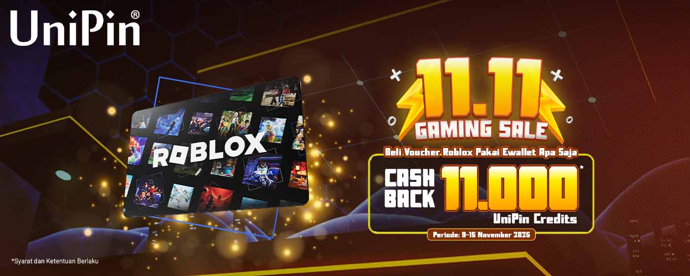 Beli Roblox Bisa Hemat 11Ribu dengan Bayar Pakai Ewallet!